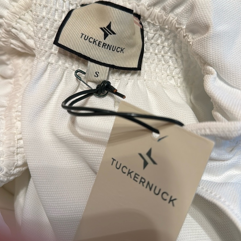 TUCKERNUCK White Off the Shoulder Marguerite Blouse NWT - Picture 12 of 14